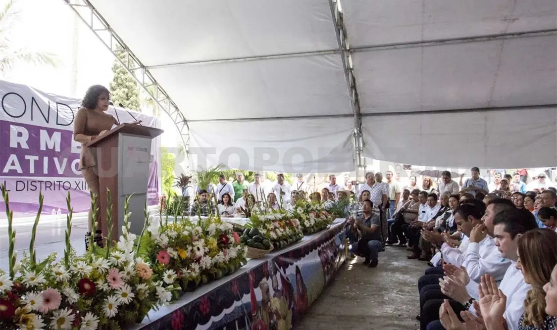 Realiza informe legislativo Patricia Conde
