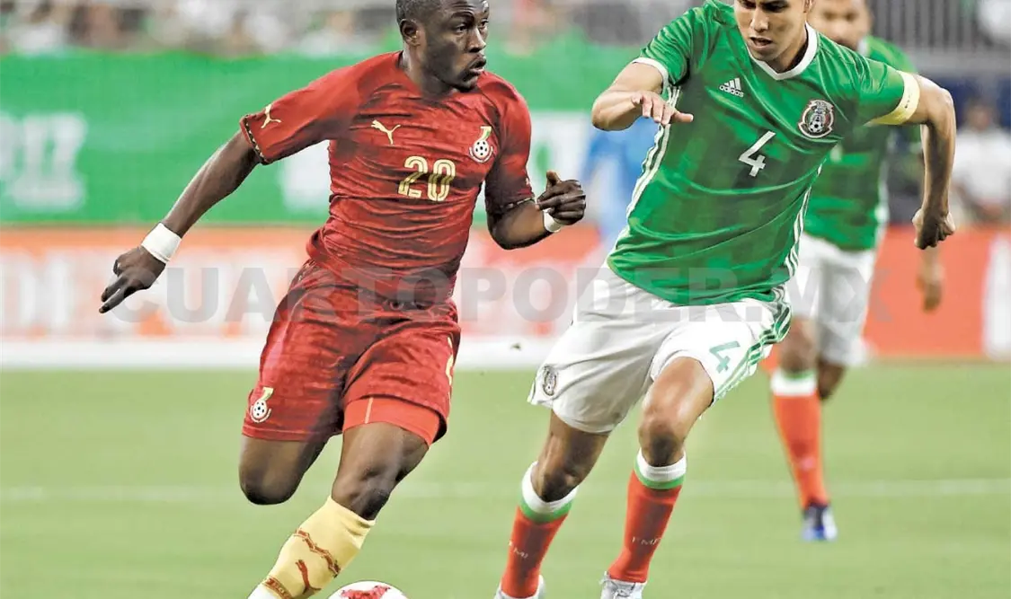 Sufrido triunfo del Tri ante Ghana
