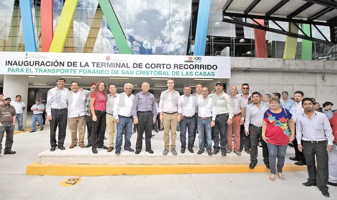 Inaugura MVC nueva Terminal de Corto Recorrido en SCLC