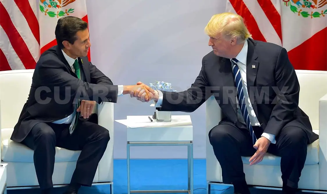 Se reúnen EPN y Trump en el G20