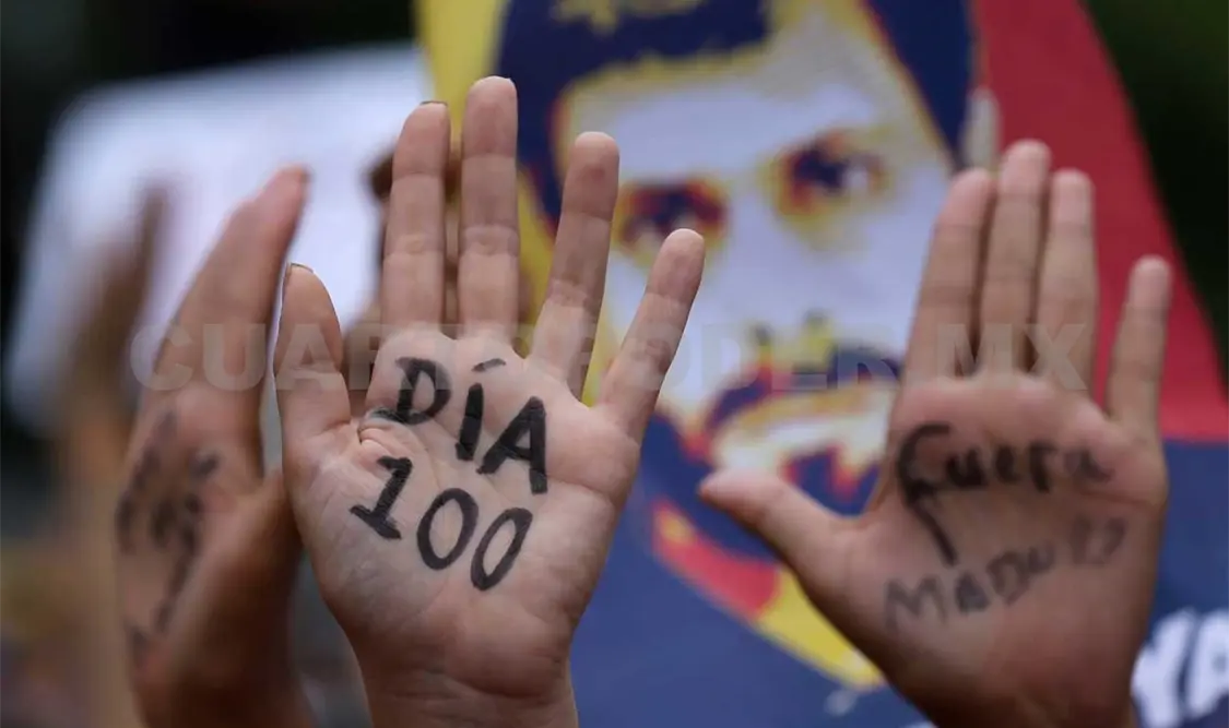 Venezuela cumple 100 días de protestas contra Maduro
