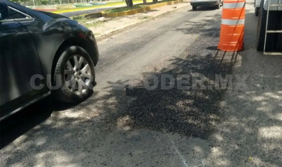 Activan programa de bacheo en Chiapas