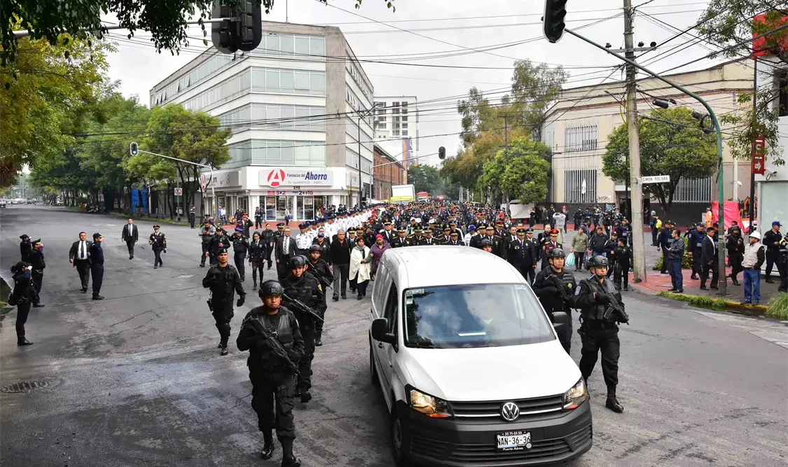 Pedro Reyes, el policía número 16 en morir a manos del crimen en la capital