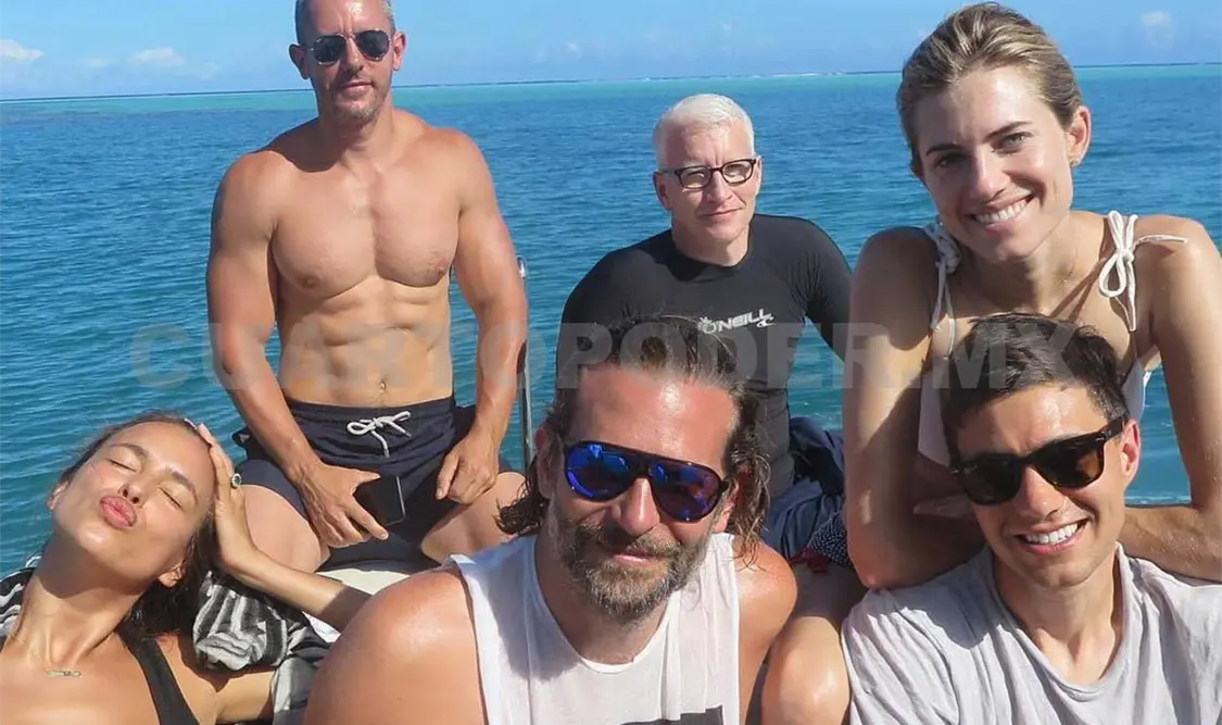 Irina Shayk y Bradley Cooper en Tahití