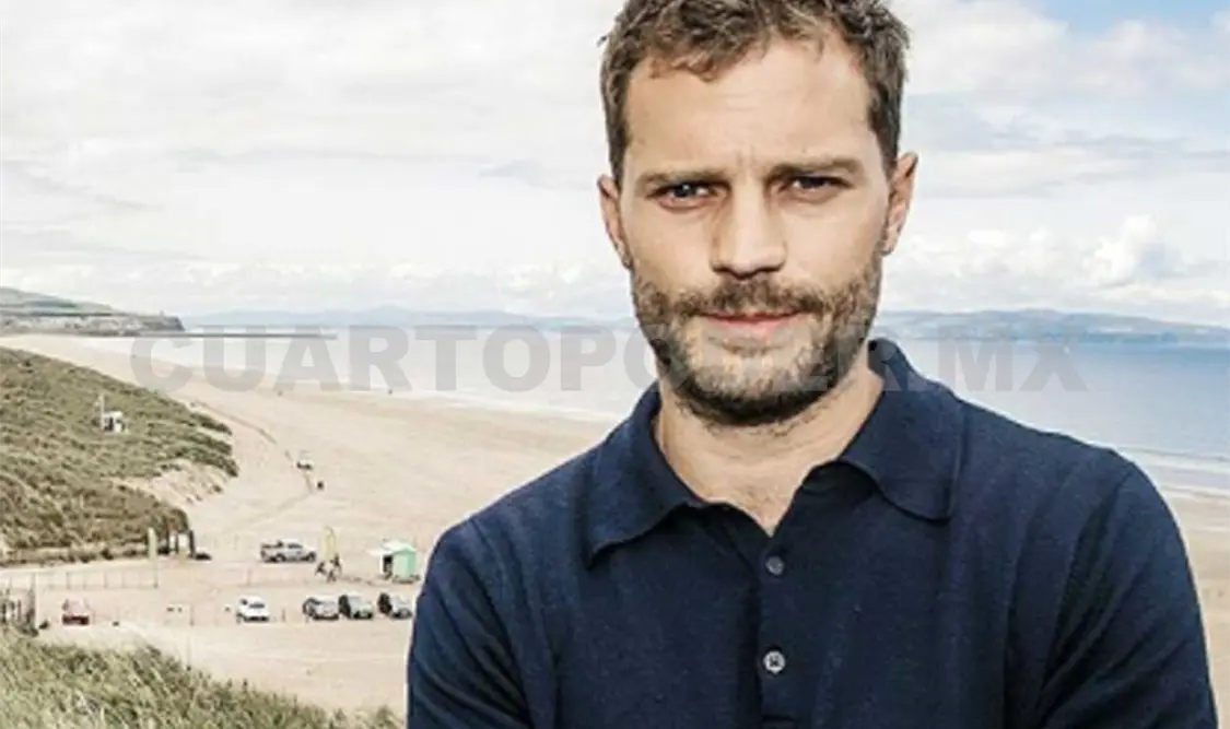 El extraño “bulto” de Jamie Dornan