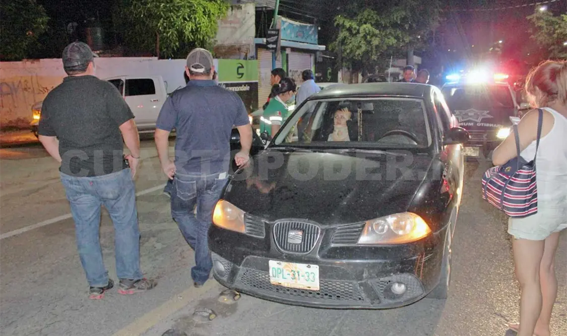 Un lesionado en fuerte accidente