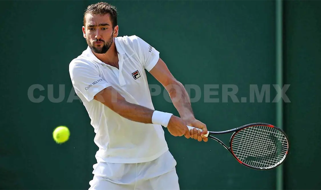 Tenista Marin Cilic llega a su primera final