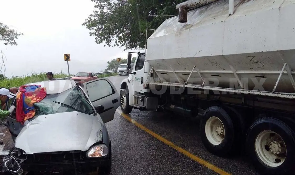 Dos lesionados en Carambolazo