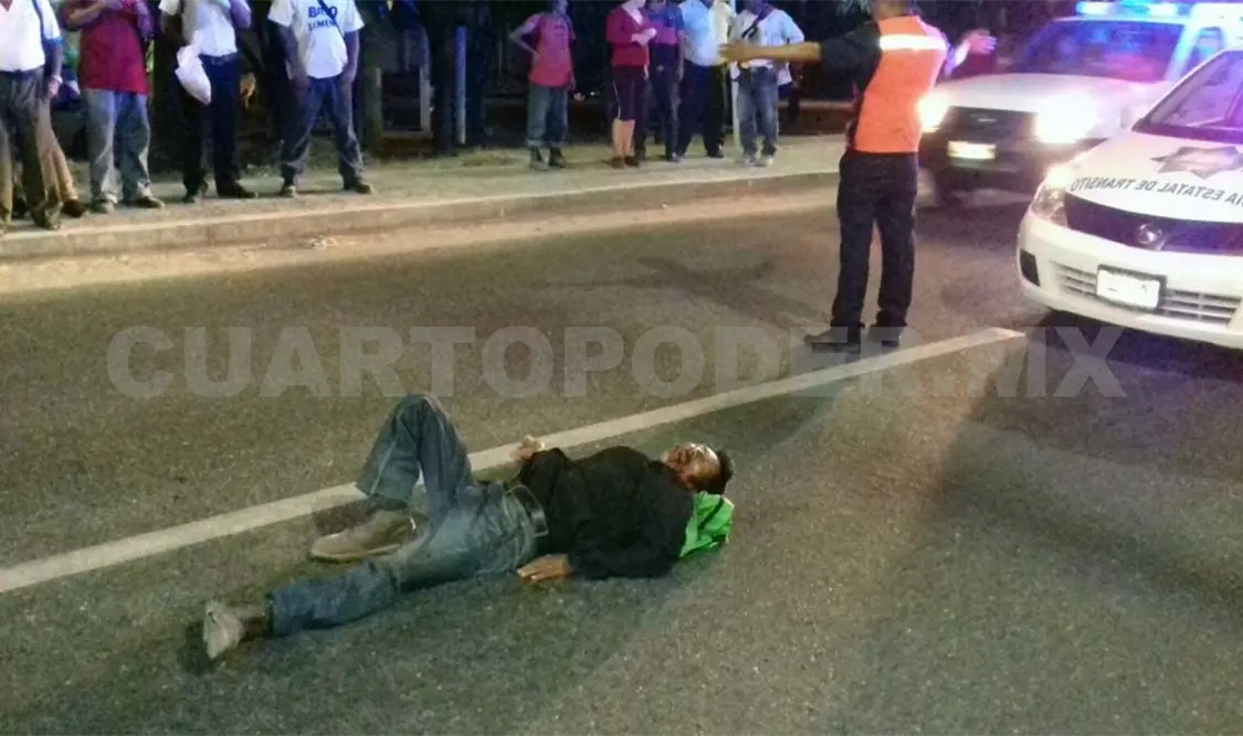 Atropellado en el lugar de “siempre”
