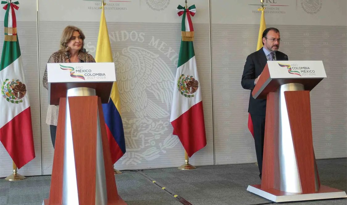 Año México-Colombia afianzará lazos entre ambos países: Videgaray Caso