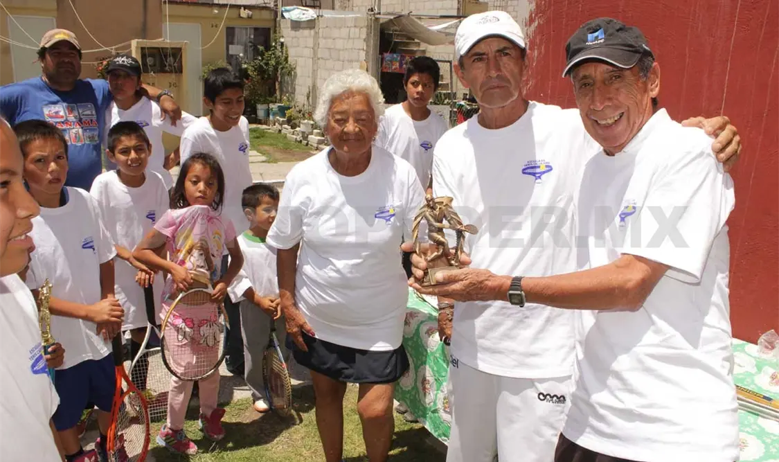 Yolanda Ramírez, una apasionada del tenis