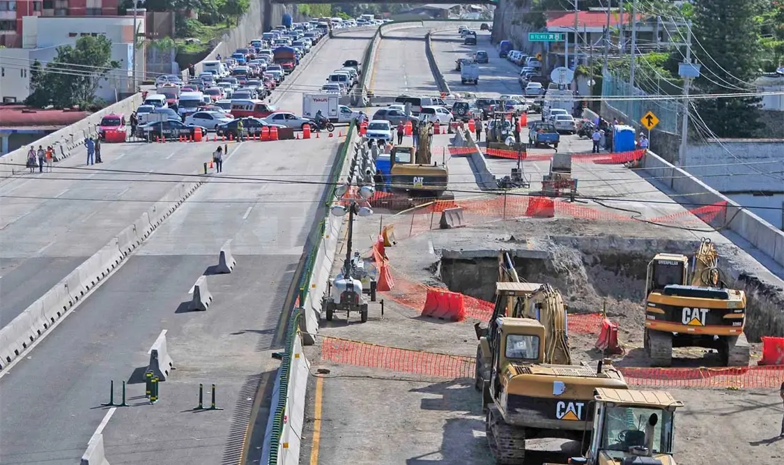 Dictamen de socavón del Paso Exprés en 15 días