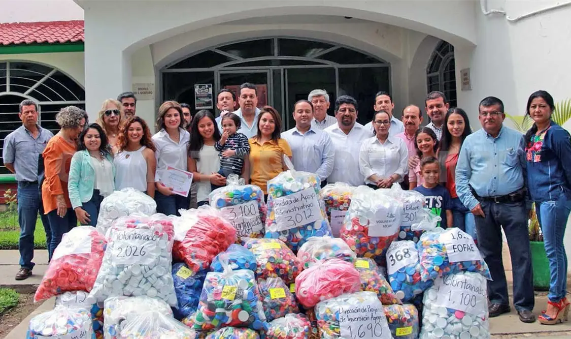 Realizan entrega de tapas para Operación Conejo