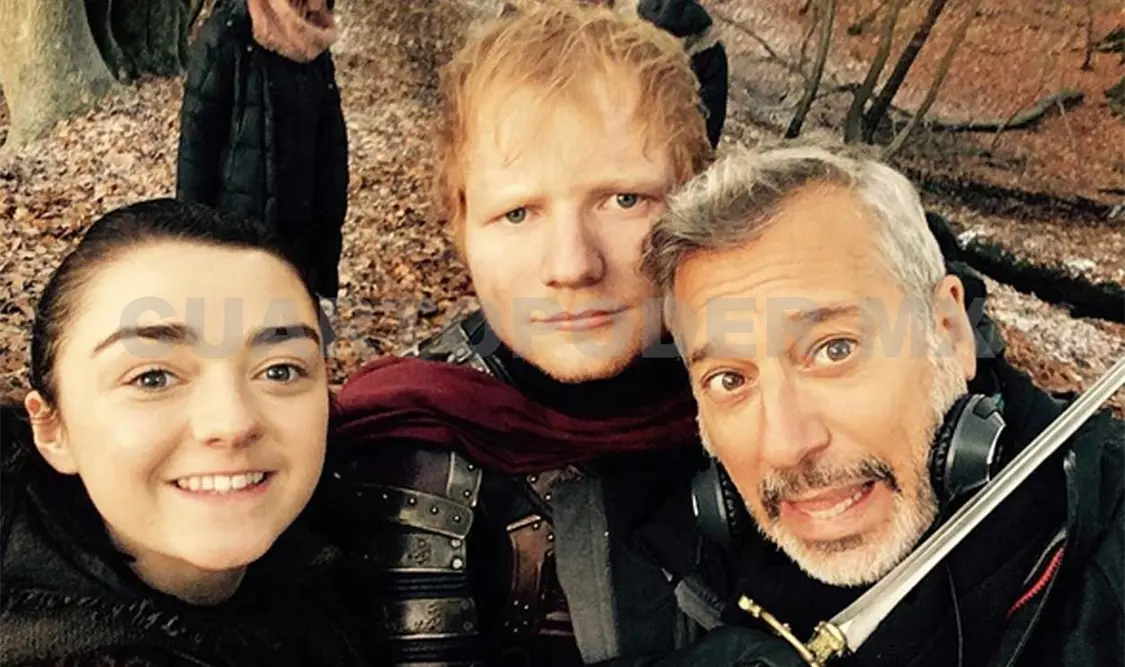 Ed Sheeran hace cameo en Game of Thrones