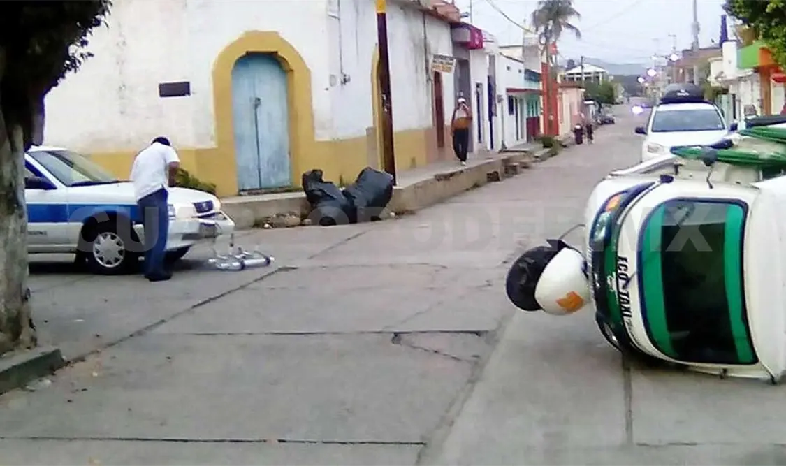 Accidente vial deja un lesionado