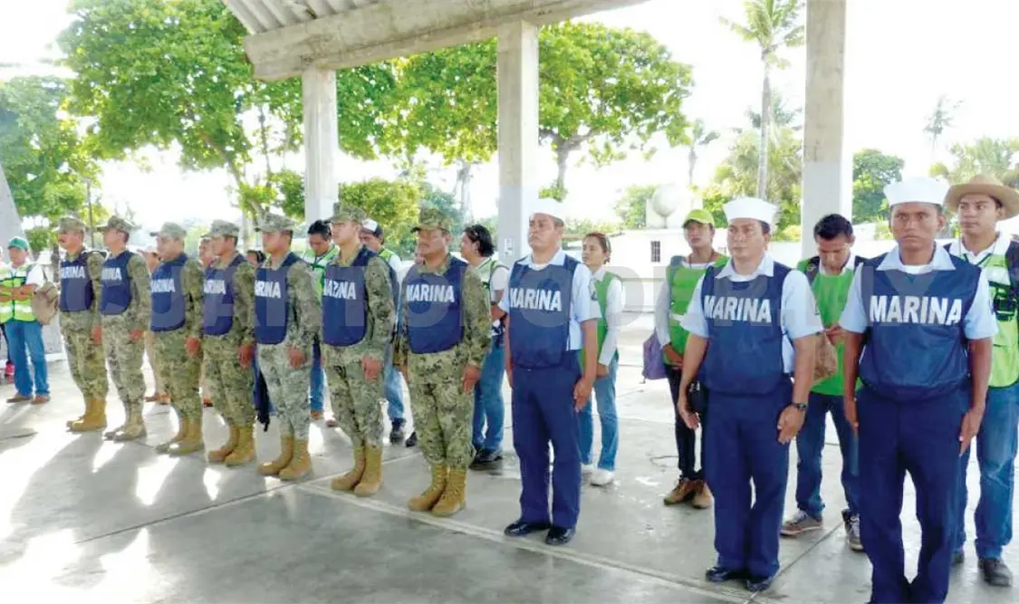 Marina encabeza operativo vacacional en playas