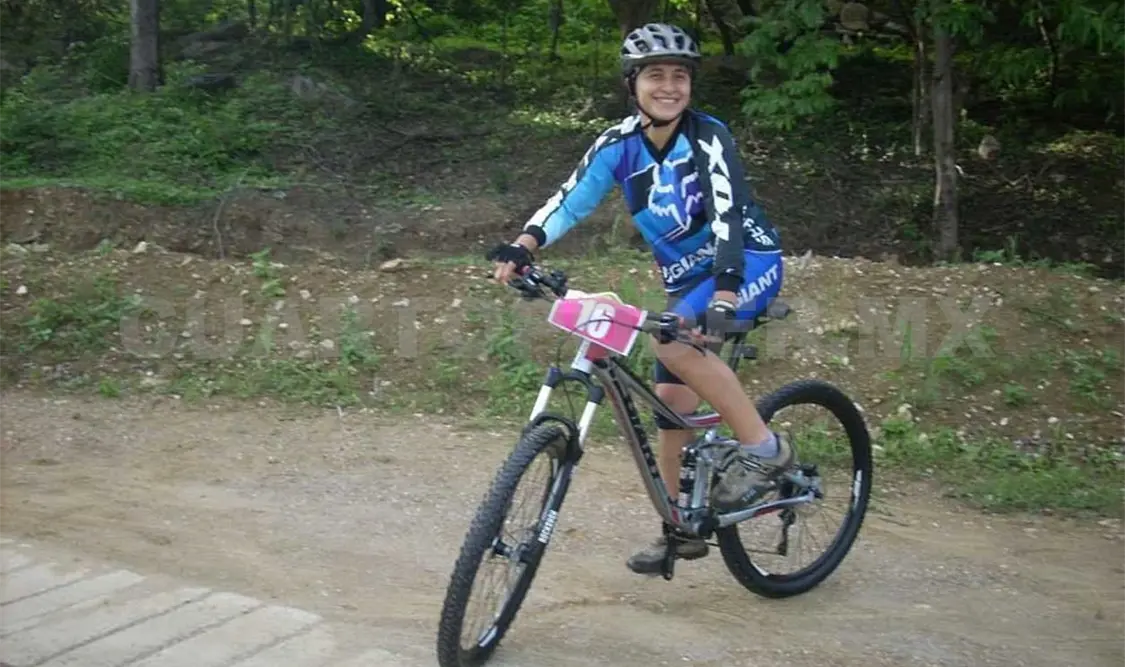 Fabiola Velasco Mazariegos, una ciclista triunfadora