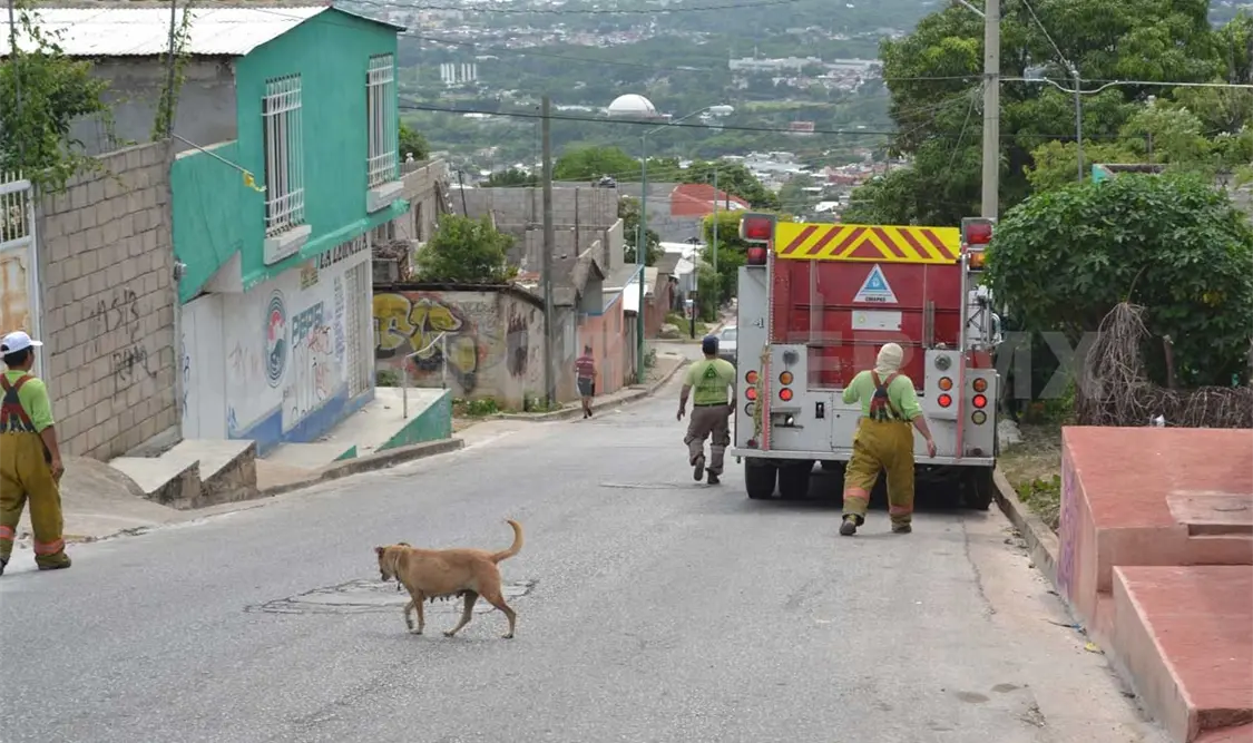 Fuga de gas moviliza a autoridades y bomberos