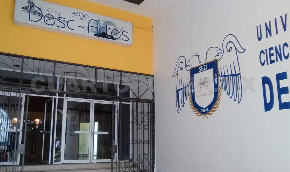 La proyección se realizó en el Foro Descartes a las 7:00 de la noche. Diana Ramírez/CP