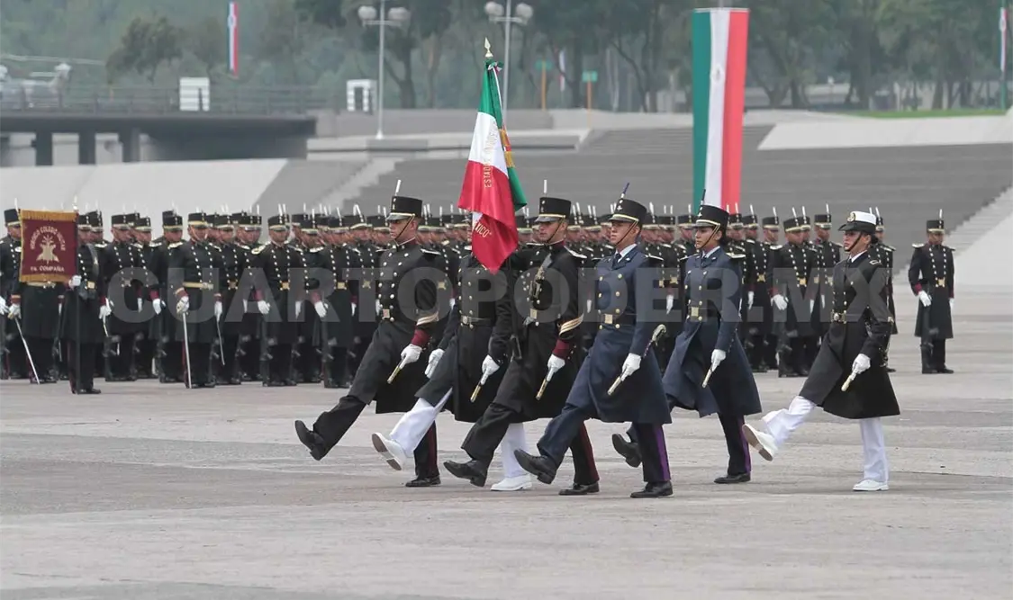 Cadetes llevarán mensaje de paz del pueblo mexicano