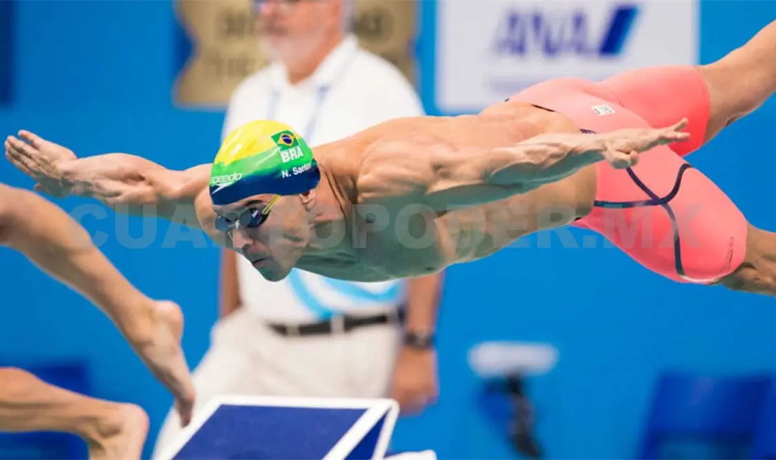 Nicholas Santos da segunda plata a Brasil