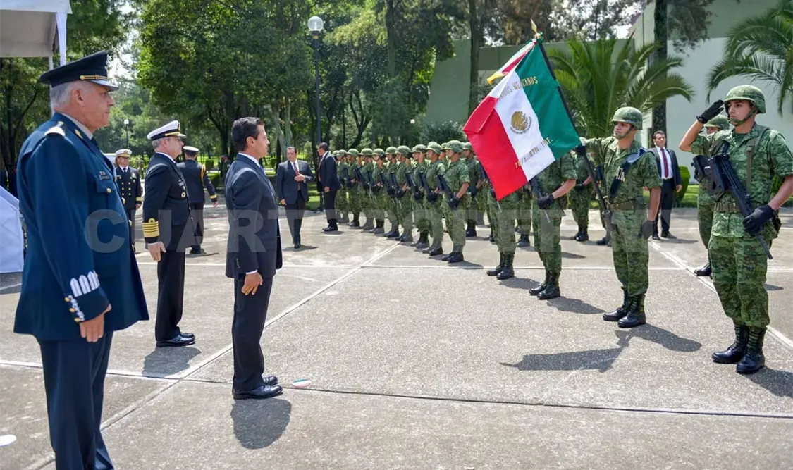Fuerzas Armadas, superiores a enemigos de México: EPN