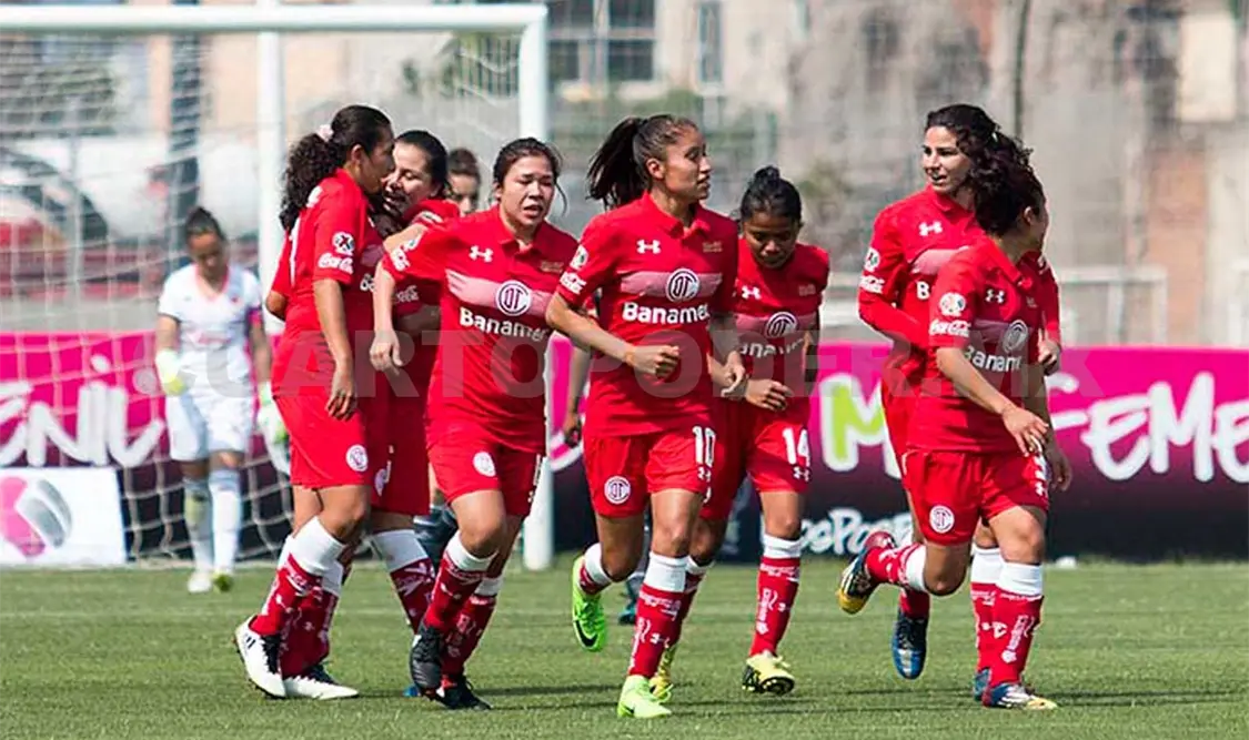 Toluca femenil inicia derrotando a Cruz Azul