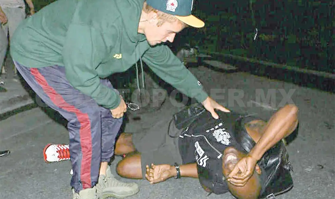 Justin Bieber atropella a fotógrafo