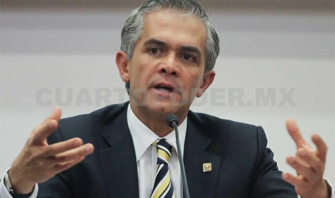 Miguel Ángel Mancera, jefe de gobierno. Agencias