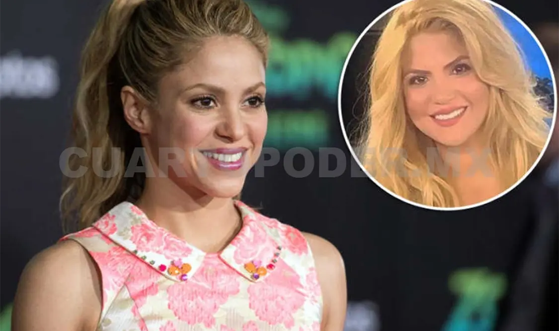 Shakira se asombra con su doble