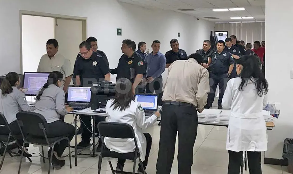 Realizan exámenes toxicológicos “sorpresa”