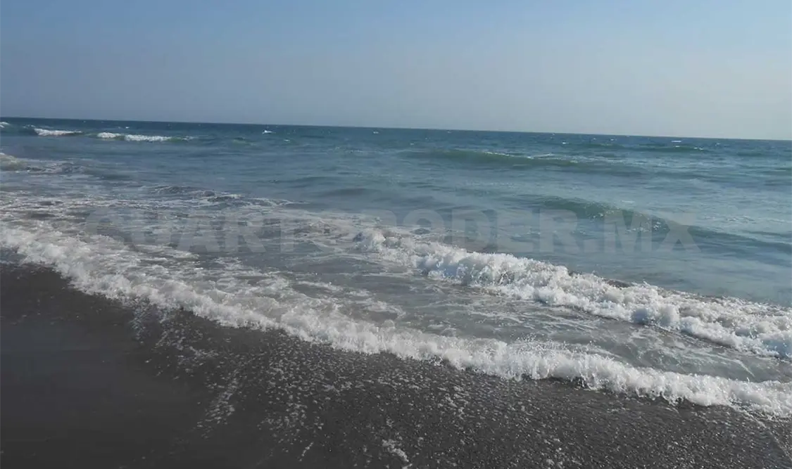 Se registra mar de fondo en Puerto Arista