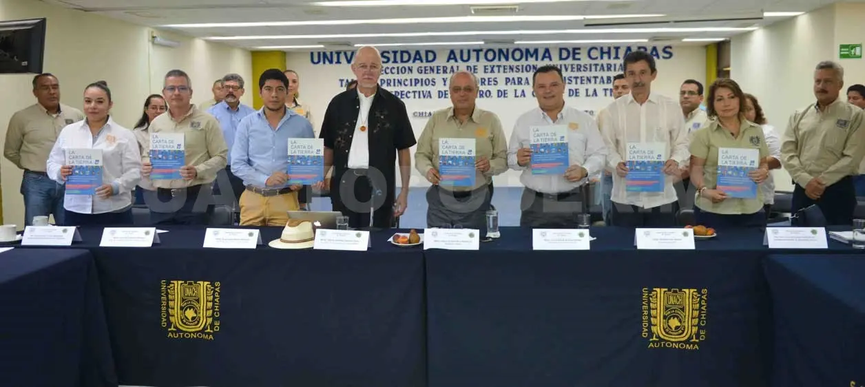Cumple Unach con principios estipulados en “Carta de la Tierra”