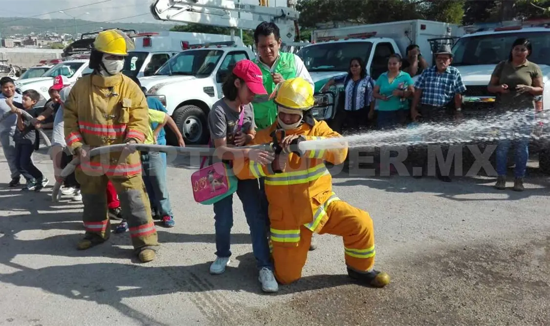 Enseñan a niños la importancia de prevenir