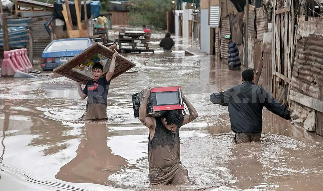 Las inundaciones ocurren no solo en temporada de lluvias