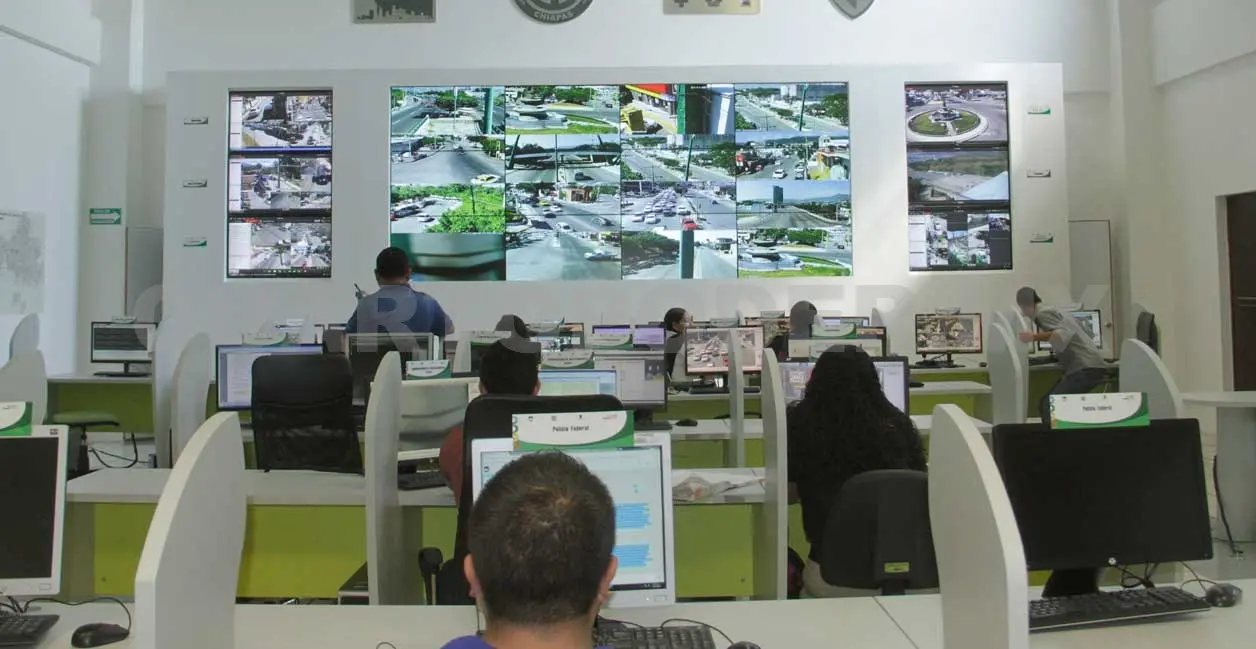 Instalaciones del C4i en Tuxtla Gutiérrez. Guillermo Ramos / CP