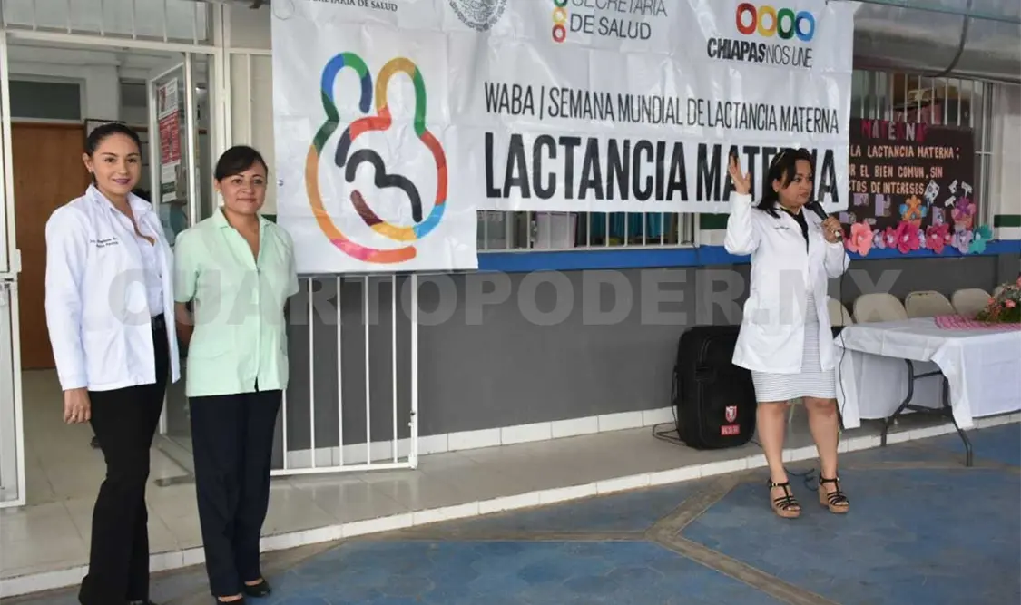 Impulsan práctica de la lactancia materna
