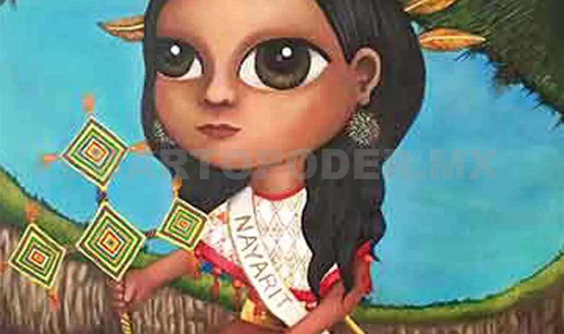 La guardiana del huevo, Miss Sonora, Miss Veracruz y Miss Nayarit complementan la muestra. Cortesía