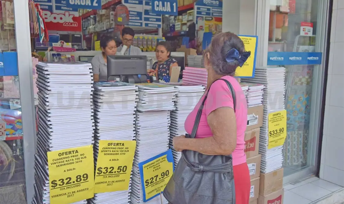 Inflación impactará en el costo de útiles escolares