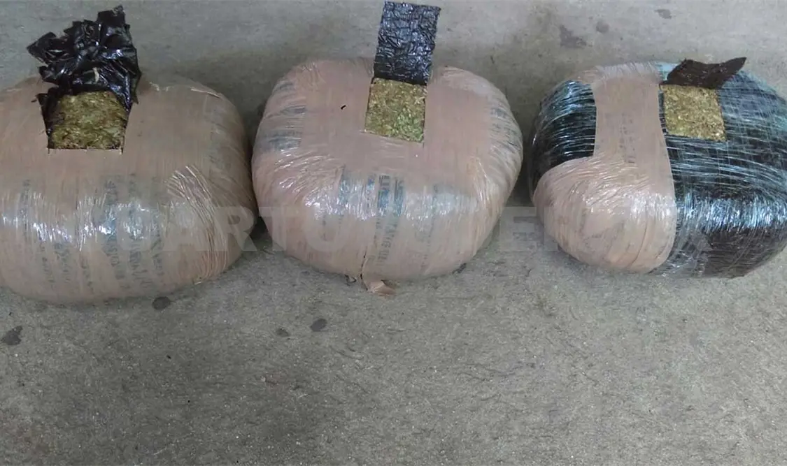 Incautan droga y detienen a un hombre