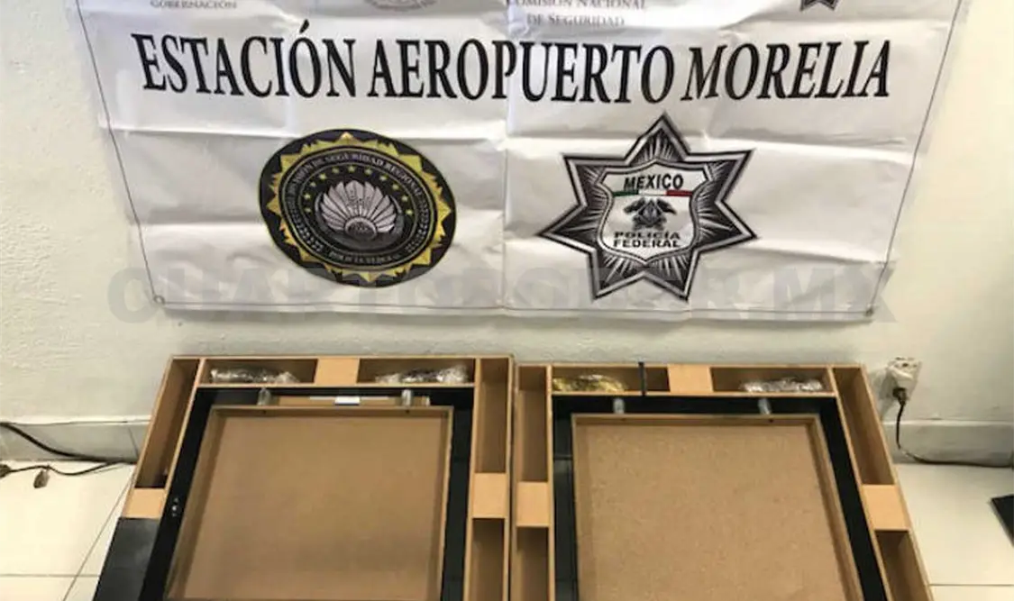 El personal de la Comisión Nacional de Seguridad realizó los trabajos de inspección, con el apoyo de binomios caninos. Agencias
