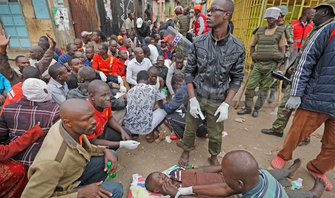 Se han registrado disparos en el barrio de Nairobi de Kibera y en la ciudad suroeste de Kisumu. AP
