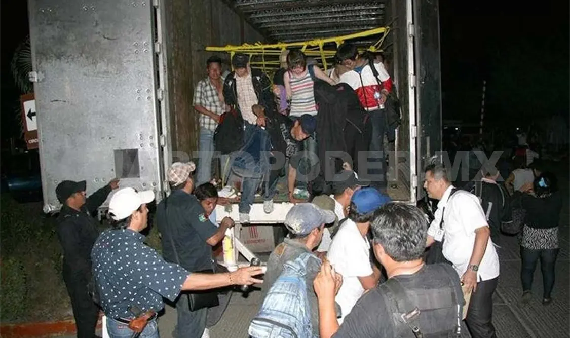Los casos de abandono de carros en los que se transporta a migrantes en cajas sin ventilación, han aumentado. Cortesía