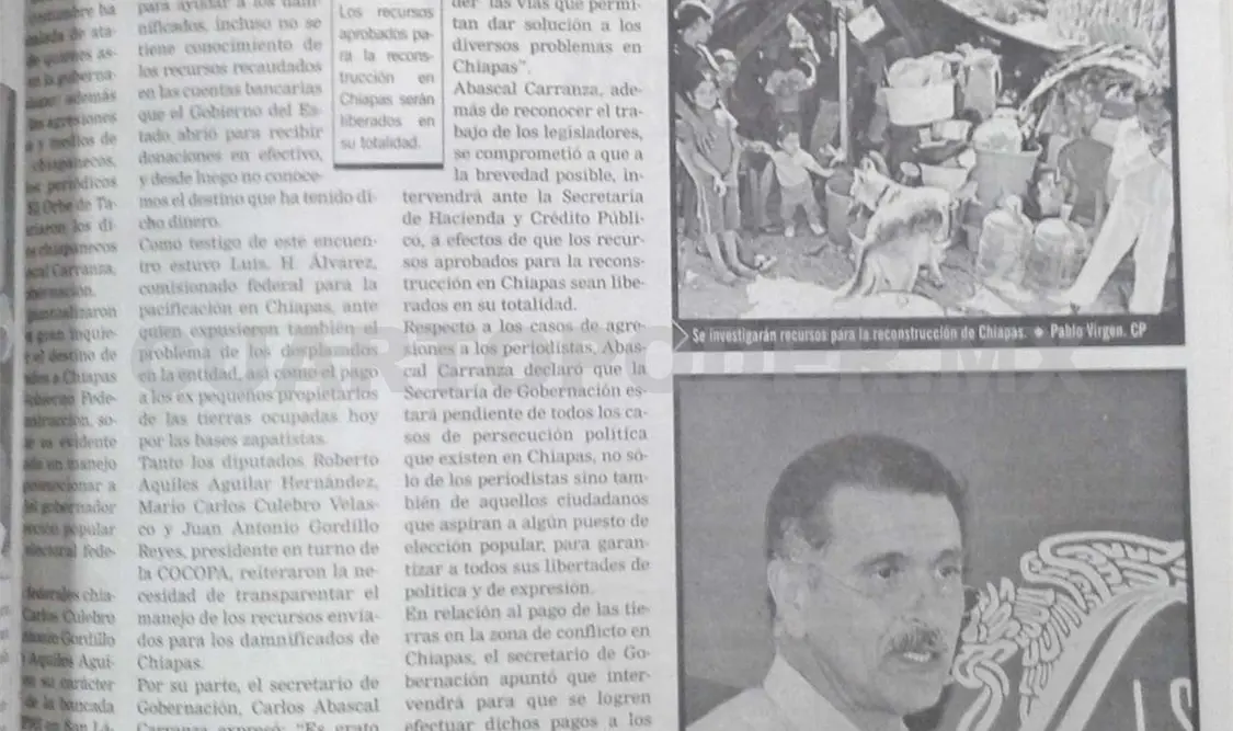Siniestro pasado: Denuncian a Pablo Salazar Mendiguchía