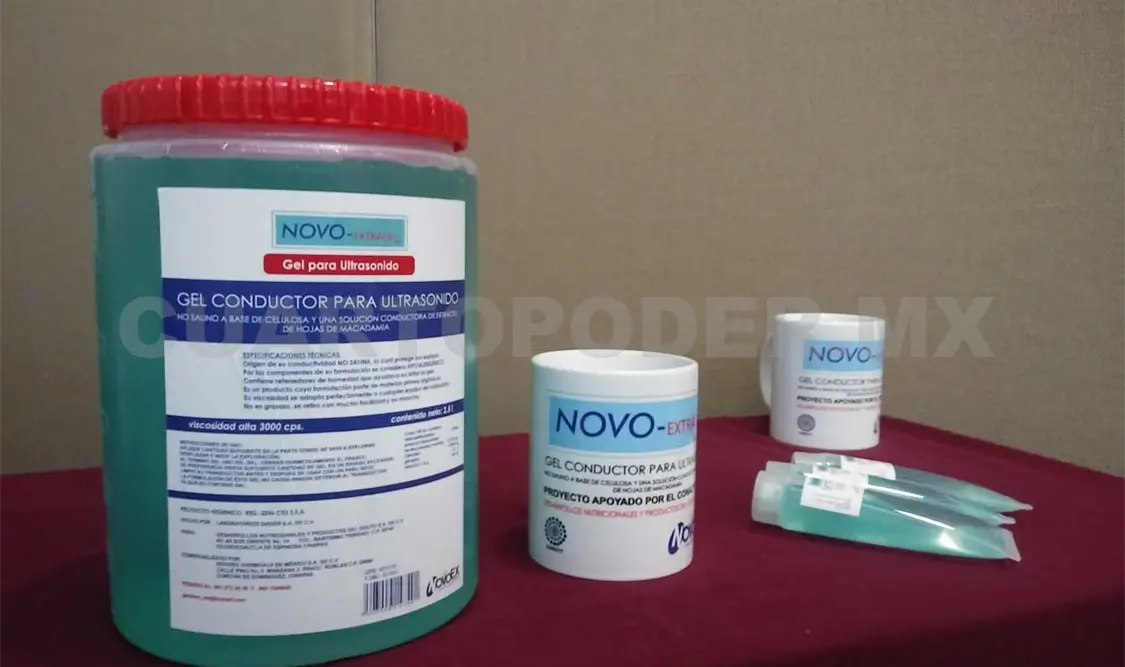 Presentan gel conductor de ultrasonido innovador