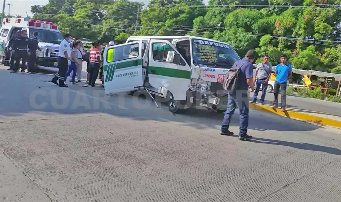 “Colectivazo” deja saldo de 18 lesionados
