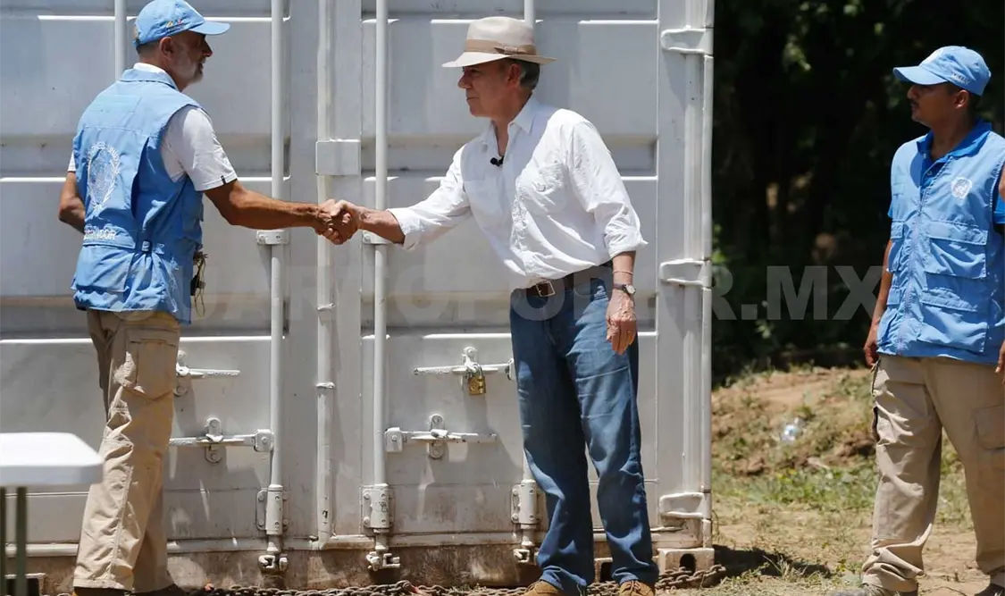 La ONU certificó desarme de las FARC