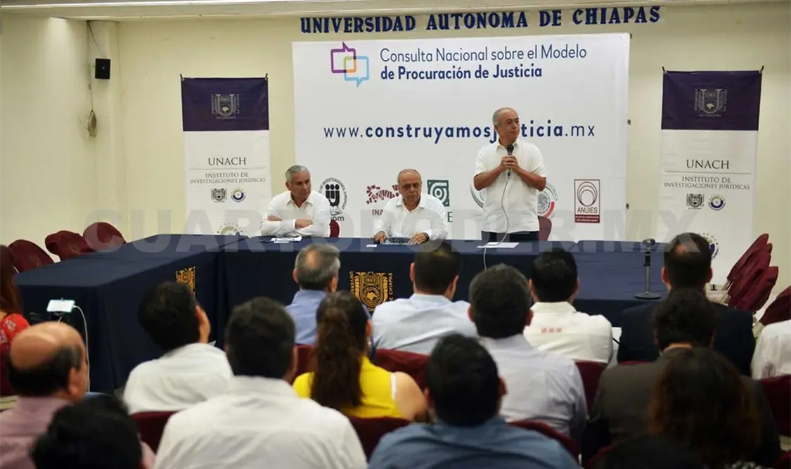 Unach, sede de la consulta sobre el sistema judicial