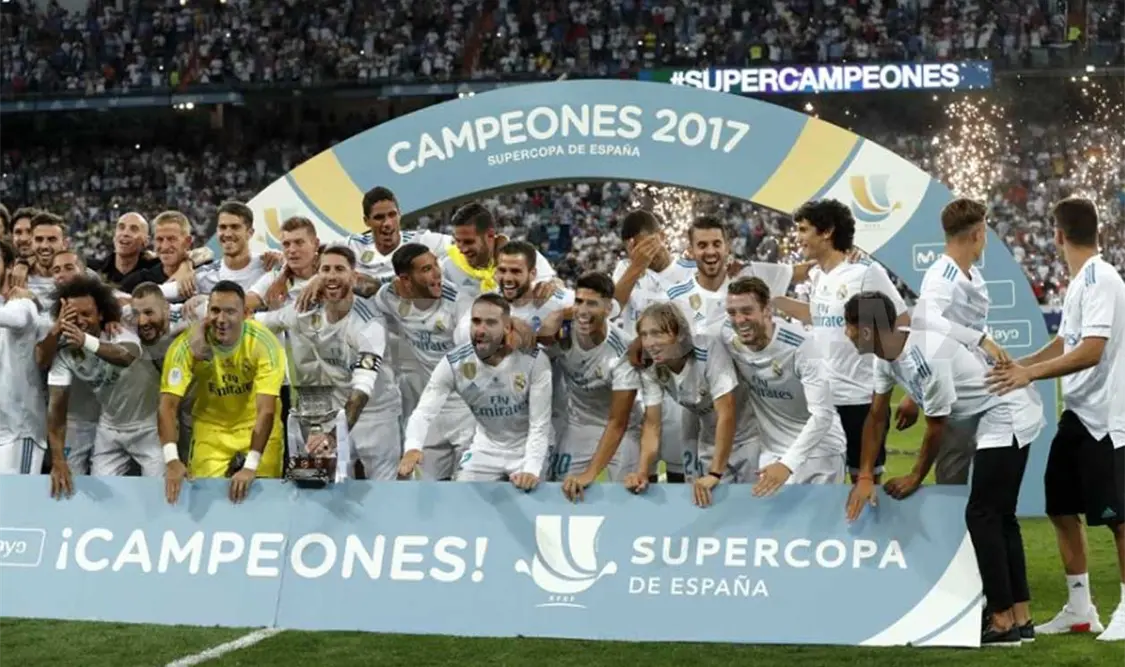 Real Madrid gana su décima Supercopa