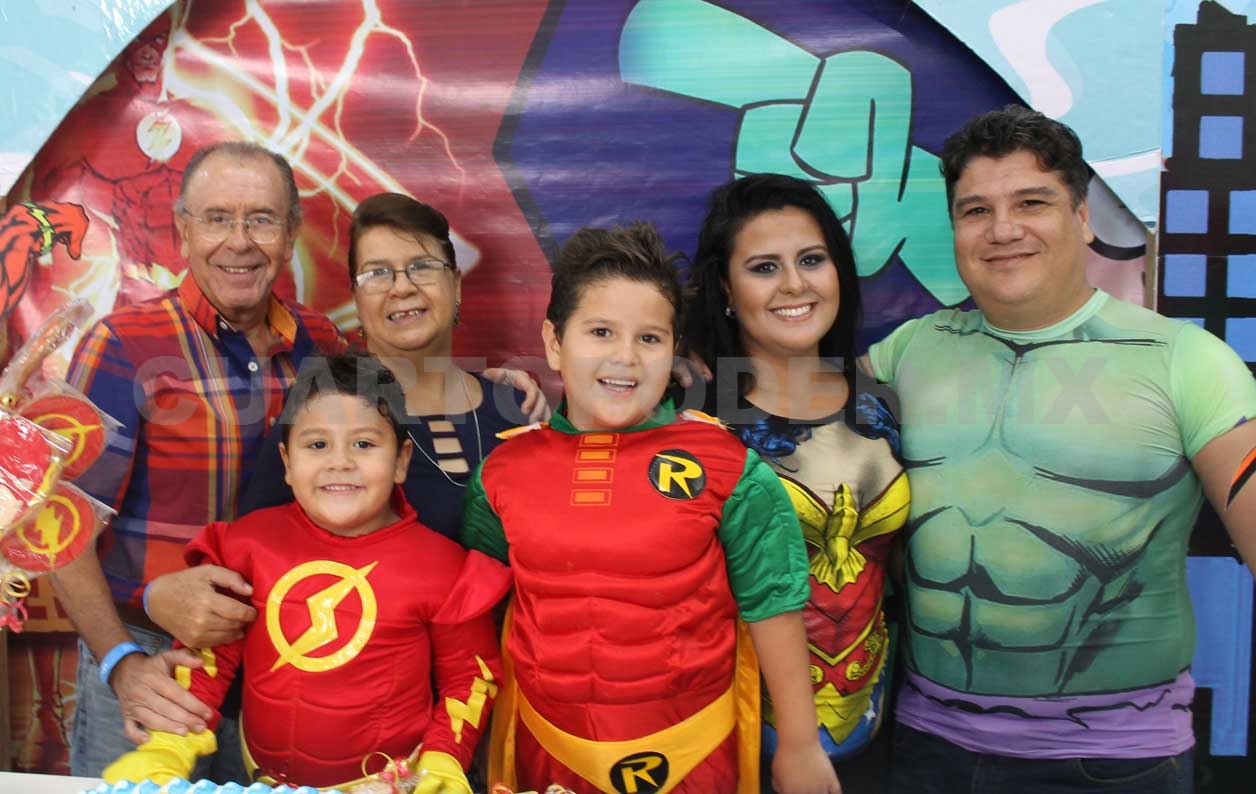 Manuel y Efrén festejaron juntos